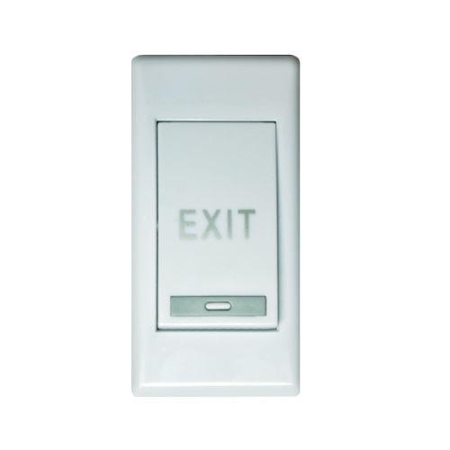 Кнопка выхода Atix AT-AC-BM2/P (Exit-PE), 86х43х16мм, механическая, накладная, цвет белый orig_67933
