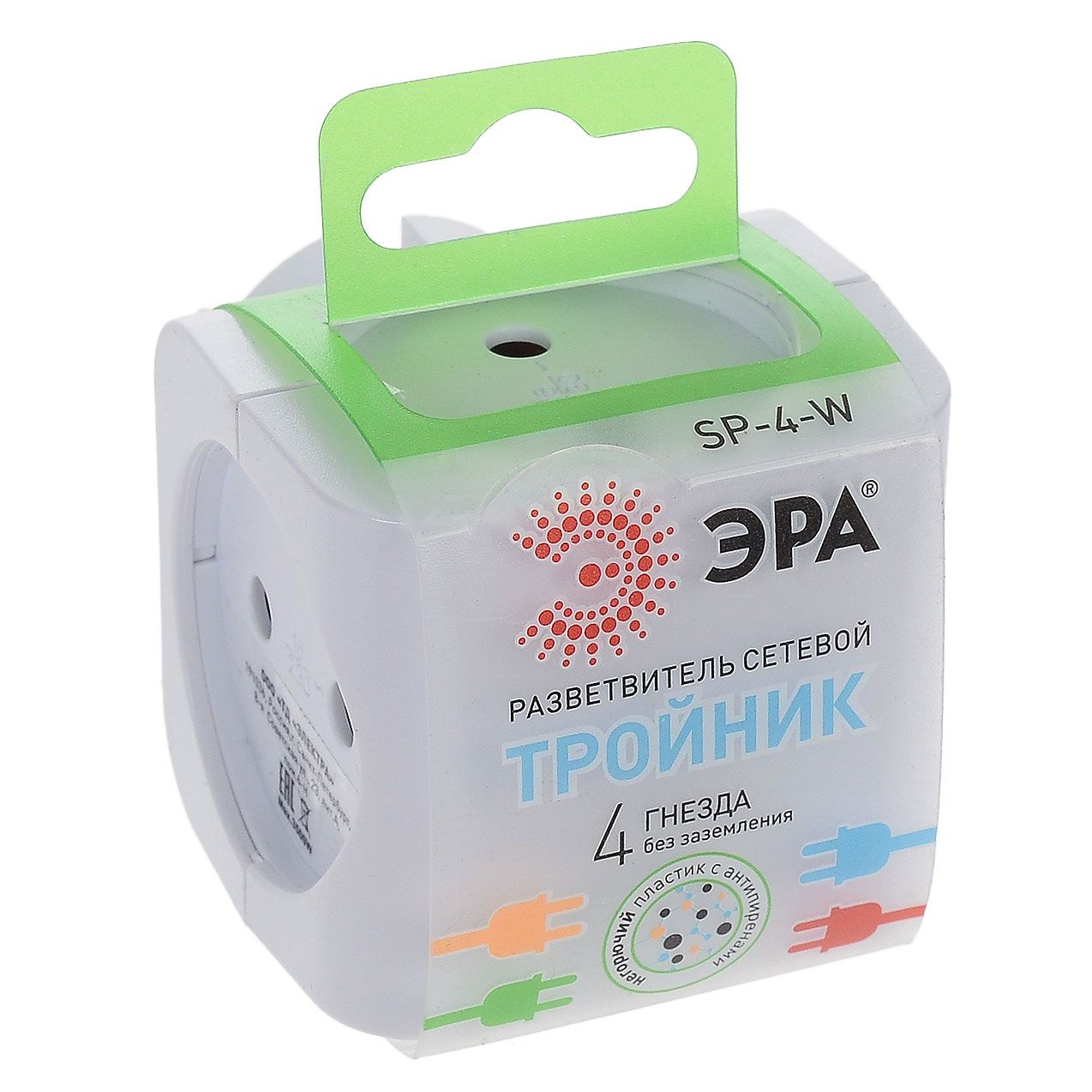Тройник ЭРА SP-4-W orig_60751