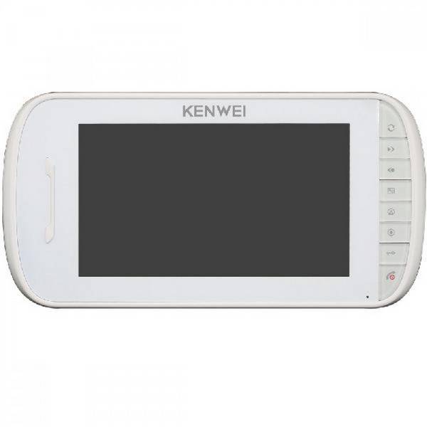 Монитор видеодомофона Kenwei KW-E703FC-M200 белый orig_45313