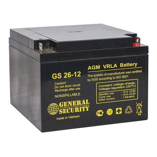 Аккумуляторная батарея GSL 12-26, 12В, 26А/ч orig_73714