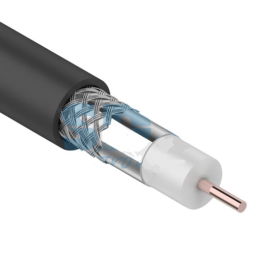 Кабель RG6 внешний PROconnect, 1м. orig_62717