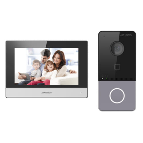 Комплект IP-видеодомофона с Wi-Fi DS-KIS603-P(B) Hikvision orig_45967