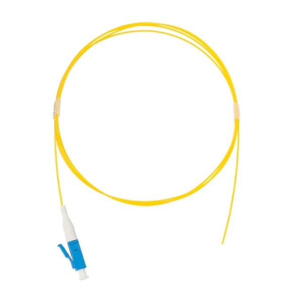 Шнур NIKOMAX NMF-PT1S2C0-LCU-XXX-001-2, волоконно-оптический, монтажный, одномодовый 9/125мкм, стандарта OS2, LC/UPC, полимерный материал нг(A)-HF, 0.9мм, желтый, 1м, уп./2шт. orig_72603