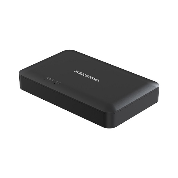 ИБП мини MARSRIVA, MR-KP2 EC, 100-240В (АС) Вход; Passive PoE 24В/0.75A, Переключаемый 12В/9В Выход, с 5В/2.1 (DС) и USB, 18Вт Макс., 8000мАч orig_71538