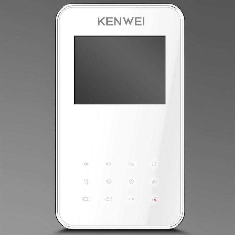 Монитор видеодомофона Kenwei KW E351C БЕЛЫЙ orig_60359
