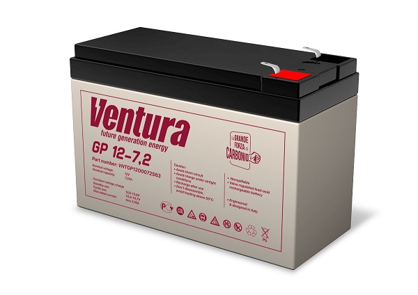 Аккумуляторная батарея Ventura GP 12-7,2, 12В, 7,2А/ч orig_70122