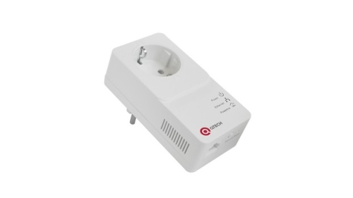 Адаптер PLC Qtech Qpline-1001S со встроенной розеткой orig_67261