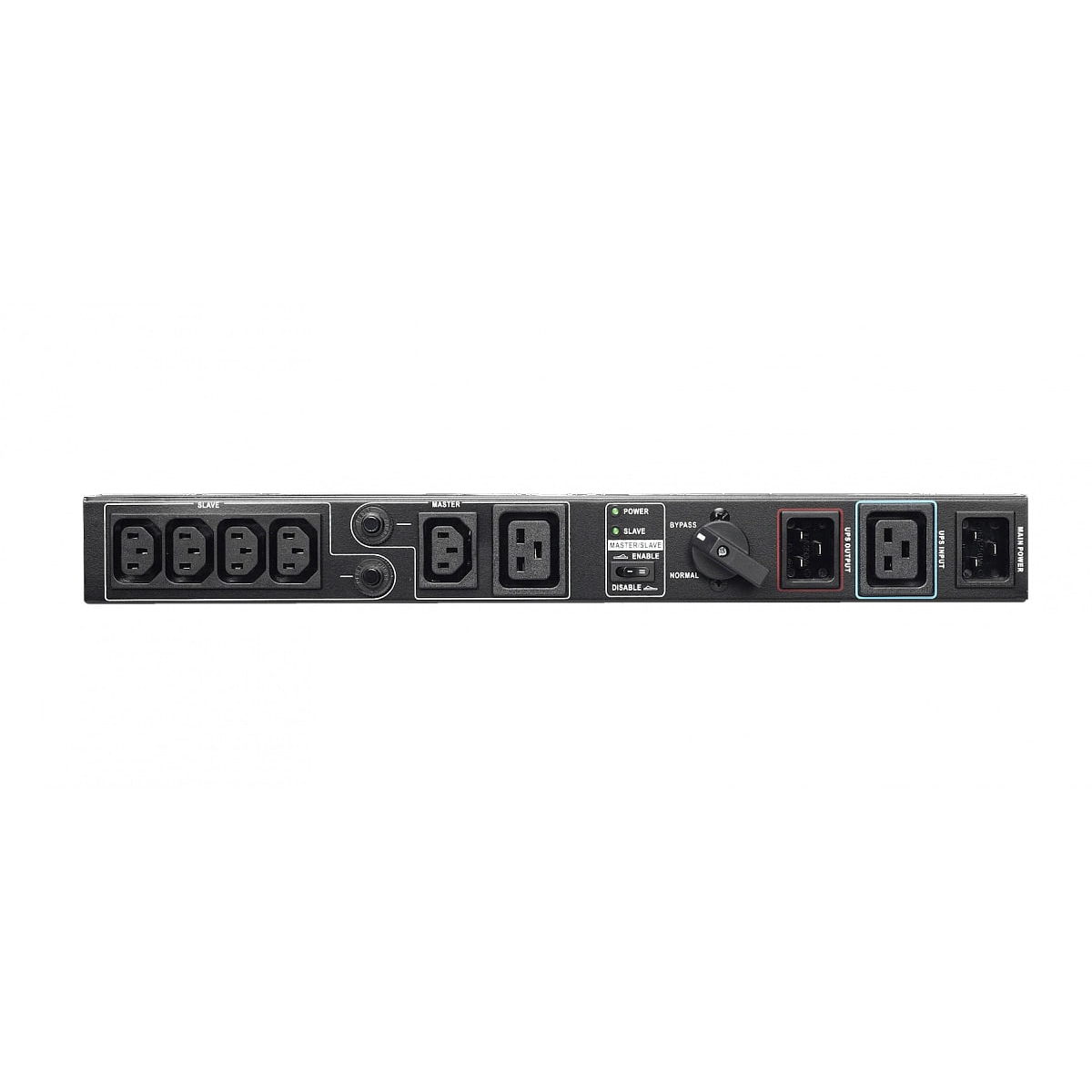 Модуль сервисного байпаса c PDU Stark, IEC C19x1, IEC C13x5, для ИБП 1-3 кВА, 1U orig_48478