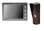 Комплект видеодомофона FOX FX-VD7P-KIT: Видеодомофон FX-VD7P; 7” LCD; 800×480; 400кд/см²; DC12V; серый; крепление настенное; -10°+50°С; 220х133х20мм. Панель 4-проводная уличная FX-CP8 (Медь): 3,7мм, 85°; ИК-подсв.до 5м; DC12V от монитора; -45°+50°С 88_88_69026