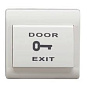 Кнопка выхода Atix EXIT-6D, 86х86х25мм, механическая, накладная, огнеупорный пластик, цвет белый 88_88_67848