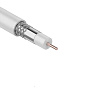 Кабель RG6 коаксиальный CADENA высокого качества БЕЛЫЙ, 1м. 88_88_48103