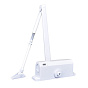 Доводчик дверной Atix DC-602 White, 149х38х56мм, для двери до 45кг, 850мм, -30°+50°С, цвет белый 88_88_43424