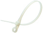 Хомут под винт nylon 4.3 х 200 мм 100 шт белый REXANT 88_88_58360