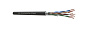 Кабель сетевой витая пара СКО F/UTP Сat 5e PE 4х2 AWG24 Medium Outdoor, бухта 305м, 1м 88_88_64090