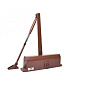 Доводчик дверной Atix DC-603 Brown, 186х45х70мм, для двери до 60кг, 950мм, -30°+50°С, цвет коричневый 88_88_43554
