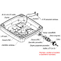 Антенна внешняя 3G/4G MIMO KAA15-1700/2700 U-BOX RJ45 (с гермовводом RJ-45) KROKS арт.2099 88_88_42712