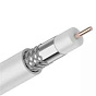 Кабель RG6/48 коаксиальный "Simore",  медь, ПВХ, для внутренней прокладки БЕЛЫЙ, 1м. 88_88_62646