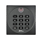 Считыватель ZKTeco KR602E, 86х86х22мм, EM-Marine 125кГц, клавиатура для подтверждения кода, считывание до 10см, световая, звуковая индикация, IP65, -10°+65°C 88_88_44287