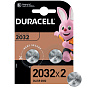 Батарейка Duracell CR2032 BL-2 88_88_48740