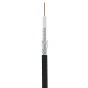 Кабель RG6 (75 Oм), NETLAN коаксиальный, внешний, 1м. 88_88_60060