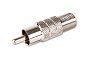 Разъем RCA металический под F 88_88_59042