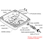 Антенна внешняя 3G/4G MIMO KAA15-1700/2700 U-BOX RJ45 (с гермовводом RJ-45) KROKS арт.2099 88_88_67530
