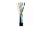 Кабель сетевой FTP cat.5e 4pair 4х2х0,50, 100% медь внешний, черный, 1м 88_88_76249