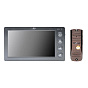 Комплект видеодомофона FOX FX-VD7P-KIT: Видеодомофон FX-VD7P; 7” LCD; 800×480; 400кд/см²; DC12V; серый; крепление настенное; -10°+50°С; 220х133х20мм. Панель 4-проводная уличная FX-CP8 (Медь): 3,7мм, 85°; ИК-подсв.до 5м; DC12V от монитора; -45°+50°С 88_88_50750