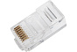 Коннектор NETLAN RJ45/8P8C под витую пару, Кат.5e (Класс D), 100МГц, EC-UP8P8C-5E-003-TR-100 88_88_73597