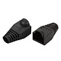 Изолирующий колпачок для RJ45 черный, D-6мм Netko 88_88_40051