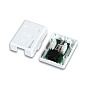 Розетка настенная KRAULER 1 порт RJ-45(8P8C) кат.5e 110 IDC 88_88_49036