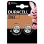 Батарейка Duracell CR2025 BL-2 88_88_48680