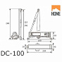 Доводчик дверной HOME 100 кг СЕРЕБРО 88_88_43529