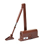 Доводчик дверной Atix DC-602 Brown, 149х38х56мм, для двери до 45кг, 850мм, -30°+50°С, цвет коричневый 88_88_43420
