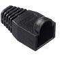 Изолирующий колпачок для RJ45 черный, D-6мм Netko 88_88_68012