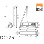 Доводчик дверной HOME 80 кг БЕЛЫЙ 88_88_43521