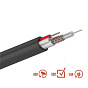 Кабель для видеонаблюдения КВК-В 2х0,5 PVC Pacifix Tender  (в бухте 200м), 1м. 88_88_47903