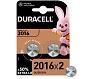 Батарейка Duracell CR2016 BL-2 88_88_57102