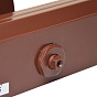 Доводчик дверной Atix DC-602 Brown, 149х38х56мм, для двери до 45кг, 850мм, -30°+50°С, цвет коричневый 88_88_43421