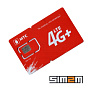 Карта SIM2M МТС, тариф "Красный Безлимит 30" 88_88_43083