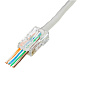 Соединитель кабельный NETLAN RJ45-RJ45 (8P8C), уп-ка 10шт. 88_88_40124