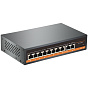 PoE коммутатор HiPOE 8 портов F0820FBL-C (8PoE+2Uplink, 100Мб/с, бюджет PoE 120Вт, watchdog, трасса до 250м.) 88_88_49817