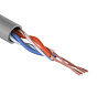 Кабель сетевой витая пара UTP, 2PR, 24AWG, медь, многож., внутренний, 1м (бухта 305м) 88_88_76243