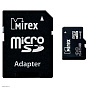 Карта памяти 32Gb Mirex Micro SD + (адаптер SD) (10 класс) 88_88_49199