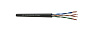 Кабель сетевой витая пара СКО U/UTP Сat 5e PE 4х2 AWG24 Medium Outdoor, с тросом, 1м (бухта 305м) 88_88_64164