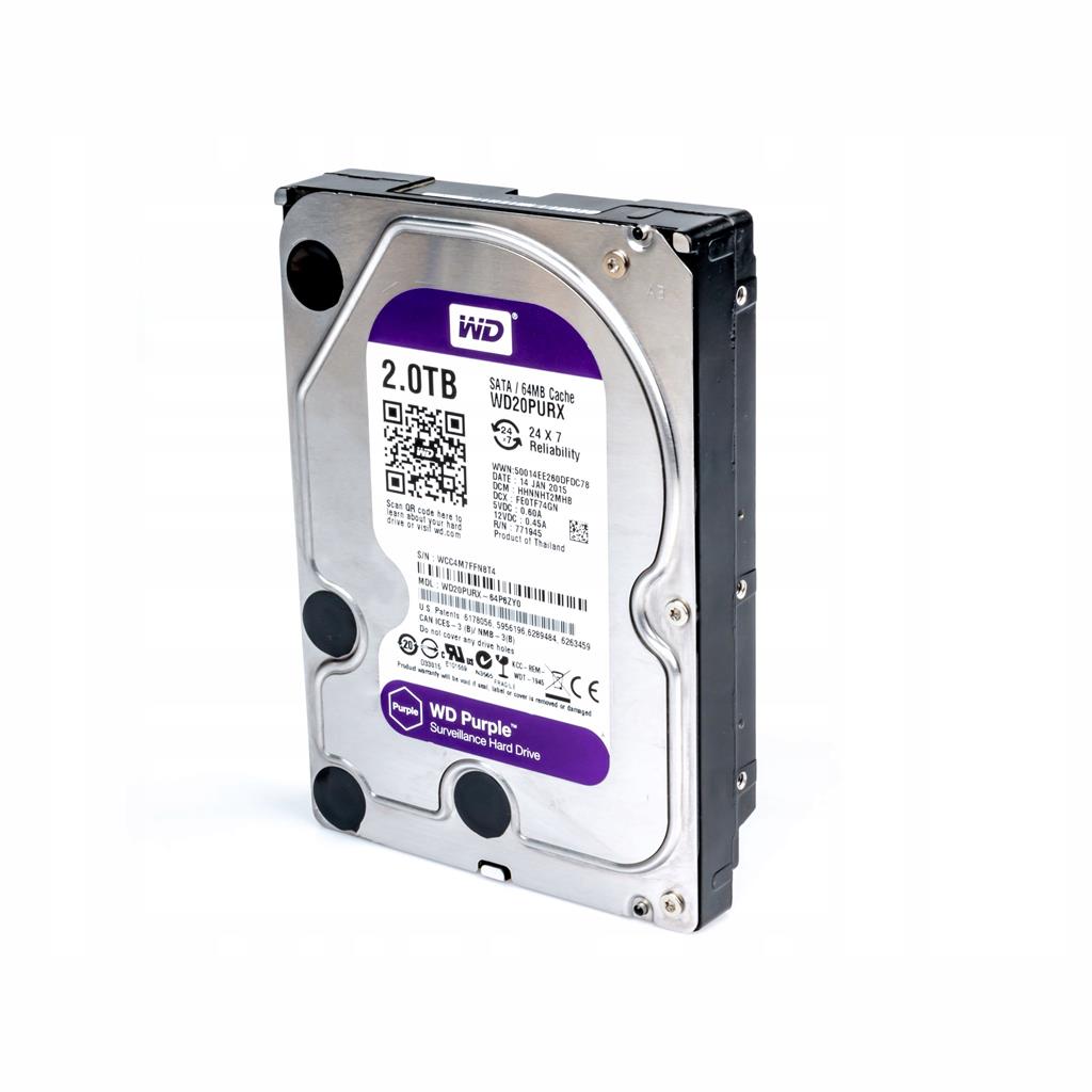 Жесткий диск WD Purple WD22PURZ, 2Тб купить в интернет магазине ЛОМА ...