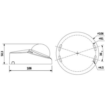 Dahua DH-IPC-HDBW4431FP-AS-0280B видеокамера IP