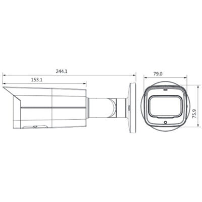 Dahua DH-IPC-HFW2431TP-ZS видеокамера IP