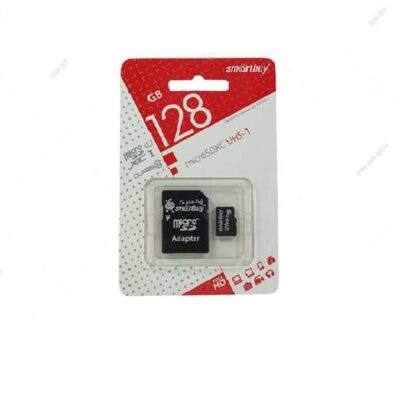 Карта памяти micro SD SmartBay 128Gb (10 класс)