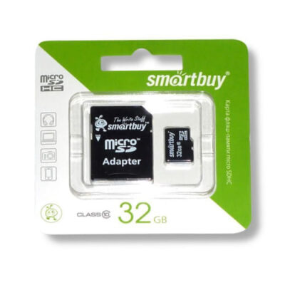 Карта памяти SmartBay 32 Gb Micro SD+ (адаптер SD) Class10
